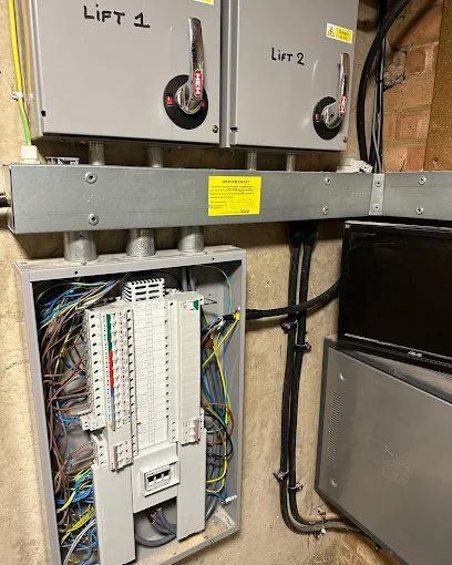 New installed electric fuse box